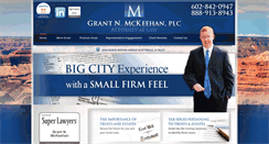 Desktop Screenshot of grantmckeehan.com